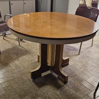 tavolo vintage tondo allungabile 