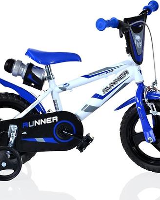 BICICLETTA BAMBINO BLU SCH RUNNER 3-5 ANNI
