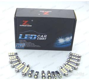 KIT 20 LAMPADE LED INTERNE MERCEDES CLASSE C W204 