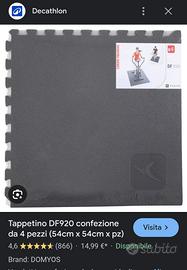 Tappetini da palestra, powerbag, tappetino agopres