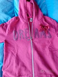 Felpa con cappuccio ragazzina -