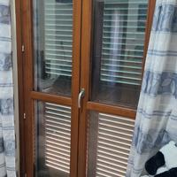 Porta finestra doppia anta in Legno