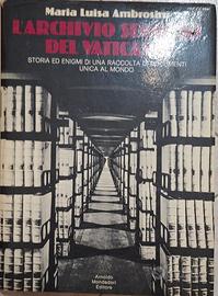 libro: l'archivio segreto del Vaticano