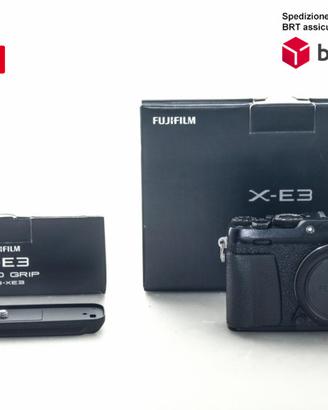 Fuji X-E3 + handgrip originale Fuji