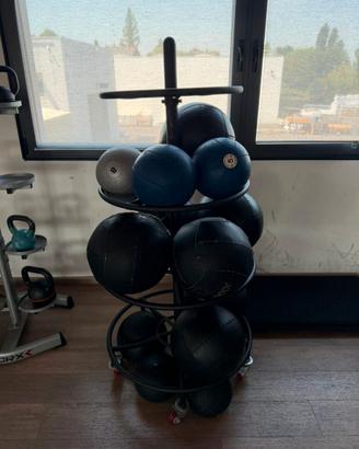 Rack per wall ball e med ball