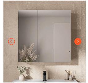 specchio bagno contenitore