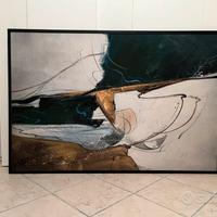 Quadro stampa astratta con cornice