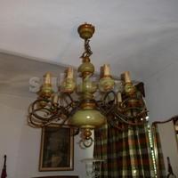 Vintage:Lampadario in legno