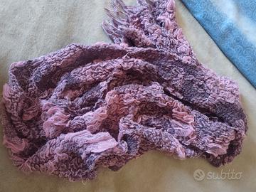 Sciarpa donna leggera rosa
