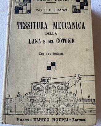 TESSITURA MECCANICA DELLA LANA E DEL COTONE