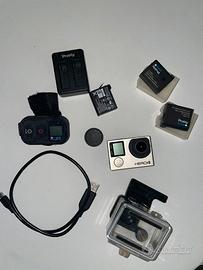 Go Pro Hero 4 piu accessori