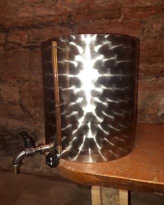 contenitore vino sfuso in acciaio INOX