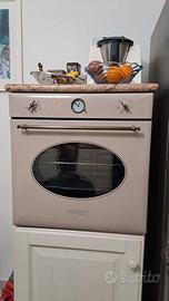 Forno da incasso SMEG fragranite avena