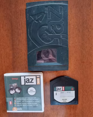 Devices Iomega Zip e Iomega Jaz