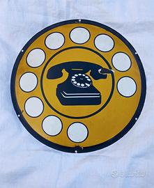 Insegna Smaltata SIP anni 60 /70 