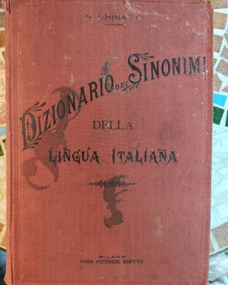 Vocabolario sinonimi e contrari