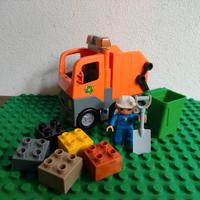 LEGO Duplo 5637 Garbage Truck Set Completo 2009