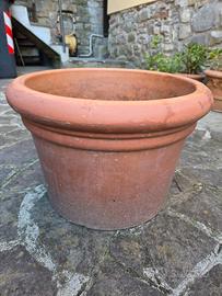 Vaso da esterno  in cotto fiorentino pari al nuovo