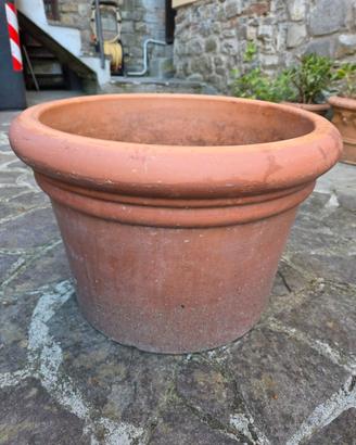 Vaso da esterno  in cotto fiorentino pari al nuovo