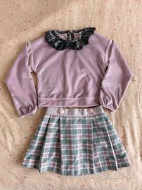 Set gonna taglia 24-30 mesi (2-3 años) 