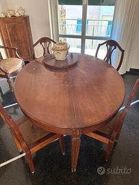 Tavolo noce massello