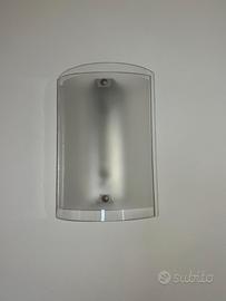 Applique in vetro satinato