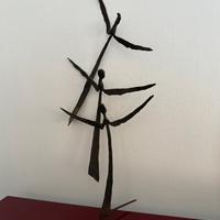 Scultura in ferro battuto di Toni Benetton