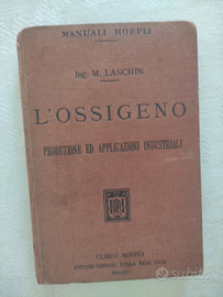 Libro antico "L Ossigeno"