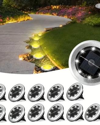 Luci Solari da Giardino Tonde LED X4LUCI