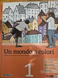 un mondo a colori 1 - Fabbri Marchetti -  libro re