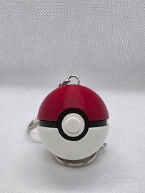 Pokéball Clicker Keychain