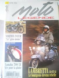 Rivista francese MOTO LEGENDE numero 35 del 1994