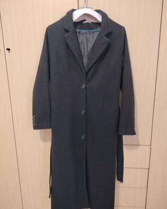 Cappotto lungo nero Dixie