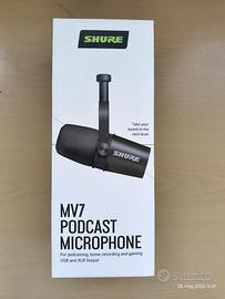 Microphone Shure Podcast MV7