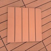 Piastre a incastro in wpc misura cm 60x60