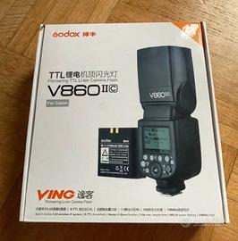 GODOX V860II Flash professionale per CANON