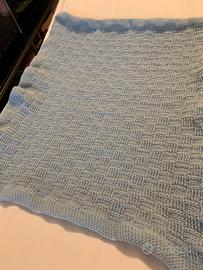 copertina culla uncinetto