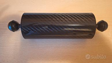 braccio galleggiante fibra carbonio fotosub