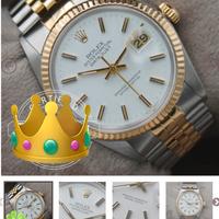 Rolex Datejust 36 mm acciaio e oro e garanzia