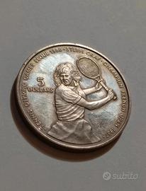 Rara moneta 5 Dollari 1987 - NIUE