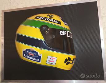 Casco formula 1 Ayrton senna