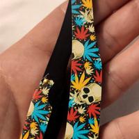 Shavette in acciaio decorato 💀 SKULLS 💀