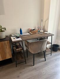 Scrivania moderna stile industrial - come nuova