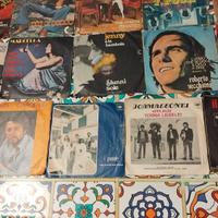 Lotto 115 dischi vinile 45 giri - anni ’60-’80 