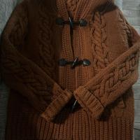 Cardigan CNC con cappuccio