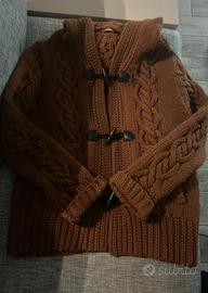 Cardigan CNC con cappuccio