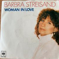 Vinile 45 giri Barbra Streisand “ Woman in love “