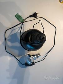 Lampadina ai vapori di mercurio e portalampada