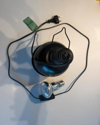 Lampadina ai vapori di mercurio e portalampada