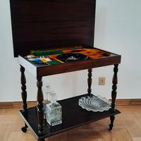 Tavolo con ruote da gioco casinò